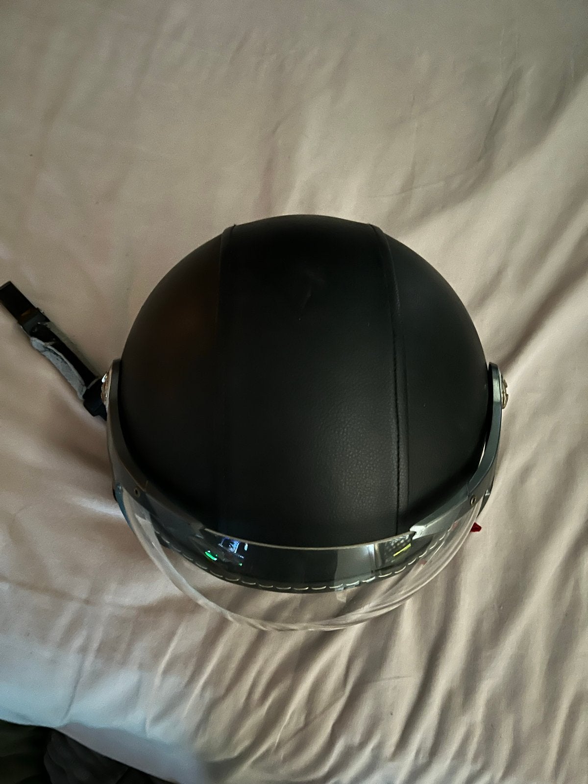 Zwarte scooterhelm Maat M, M, Jethelm, Dames, Tweedehands