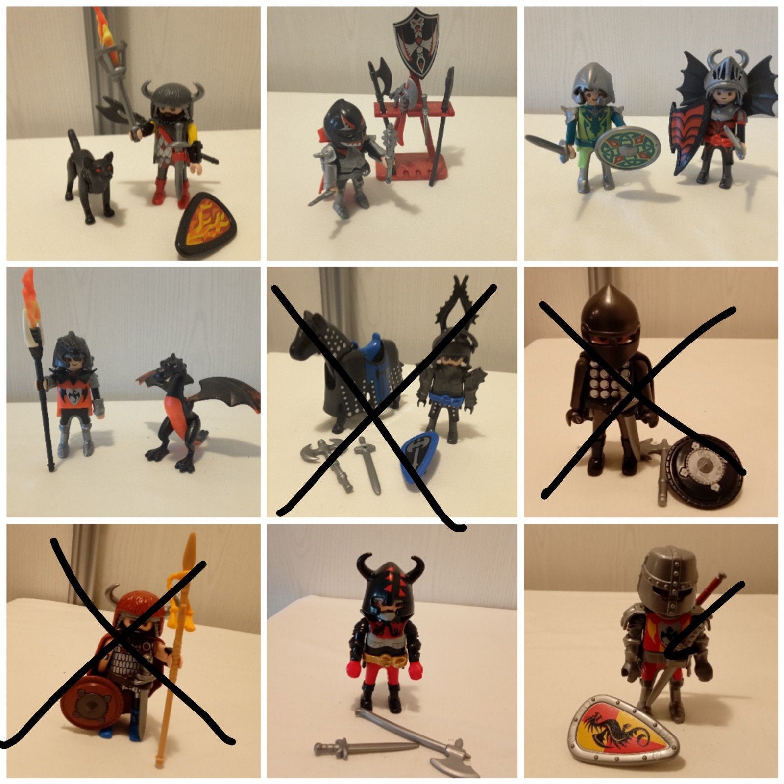 Playmobil ridders, soldaat, barbaar en viking, Ophalen of Verzenden, Gebruikt