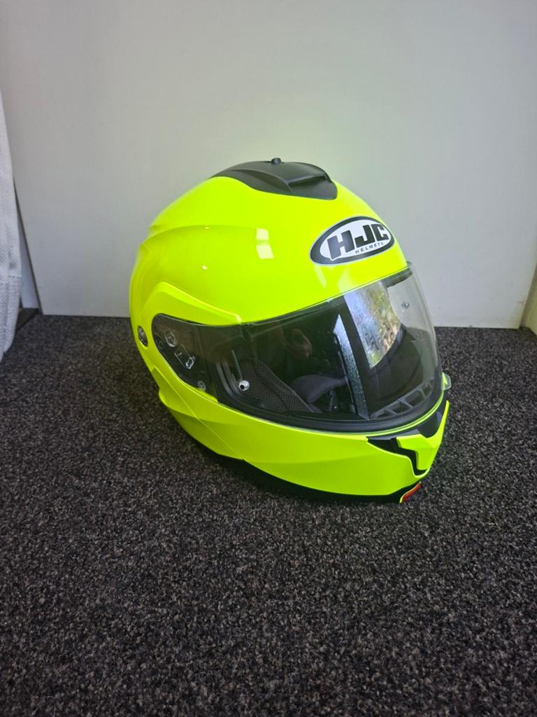 HJC systeemhelm C 91 maat 54/55 xs (nieuwstaat), Ophalen, XS, Systeemhelm, HJC