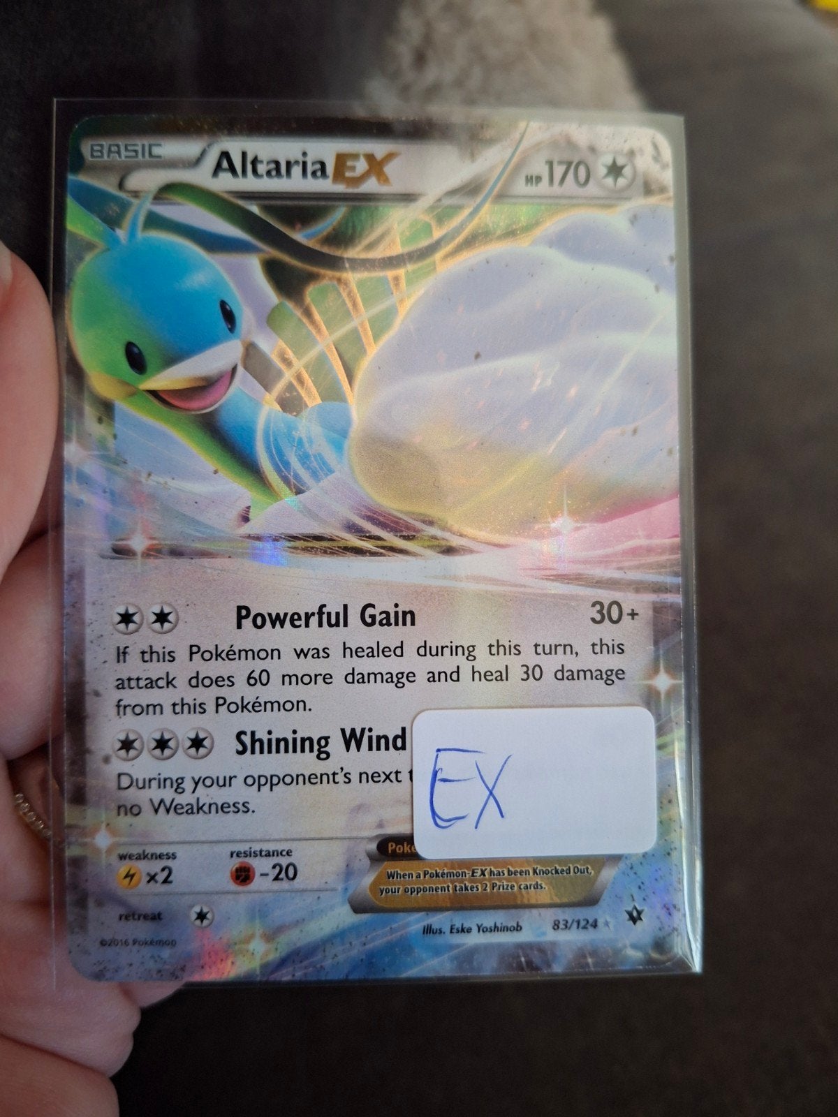 Altaria EX Pokémon Kaart - Fates collide, Hobby en Vrije tijd, Verzamelkaartspellen | Pokémon, Ophalen of Verzenden, Zo goed als nieuw