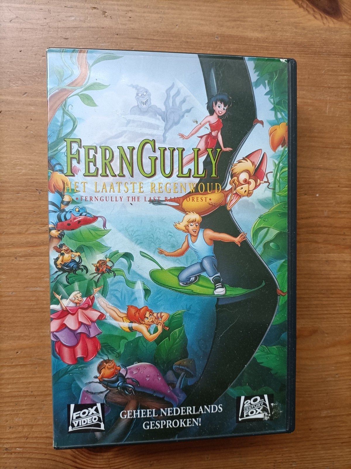 Ferngully: Het Laatste Regenwoud VHS - Nederlands gesproken, Gebruikt, Alle leeftijden, Kinderfilm, VHS