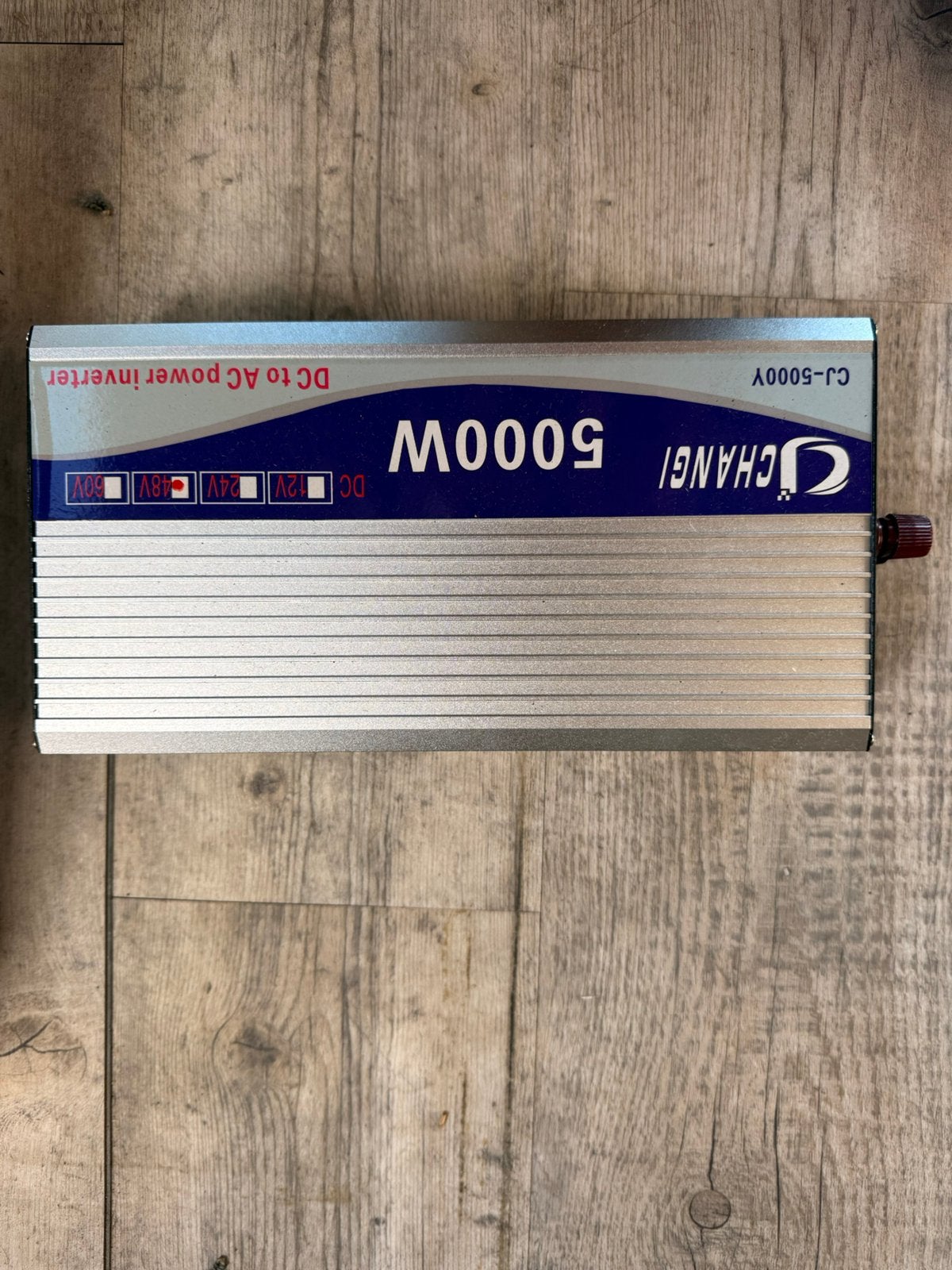 Omvormer 48V 5000Watt, Ophalen of Verzenden, Zo goed als nieuw