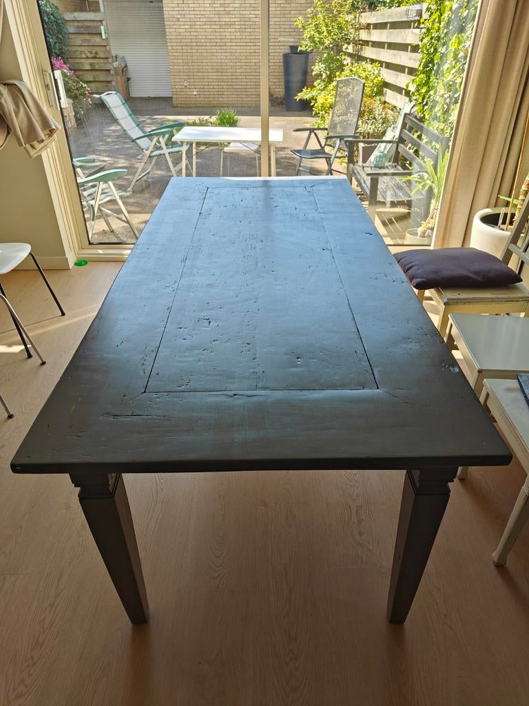 Tafel, Huis en Inrichting, Tafels | Eettafels, Ophalen, Gebruikt, 50 tot 100 cm, 150 tot 200 cm