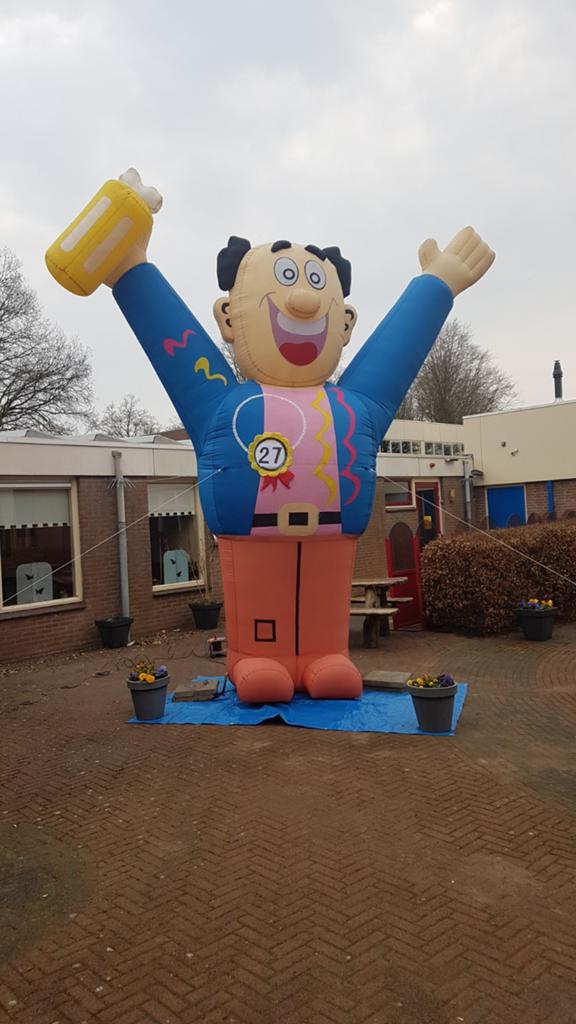 Opblaasbare feestpoppen voor elke gelegenheid, Hobby en Vrije tijd, Feestartikelen, Gebruikt, Feestartikel, Abraham of Sarah, Ophalen of Verzenden