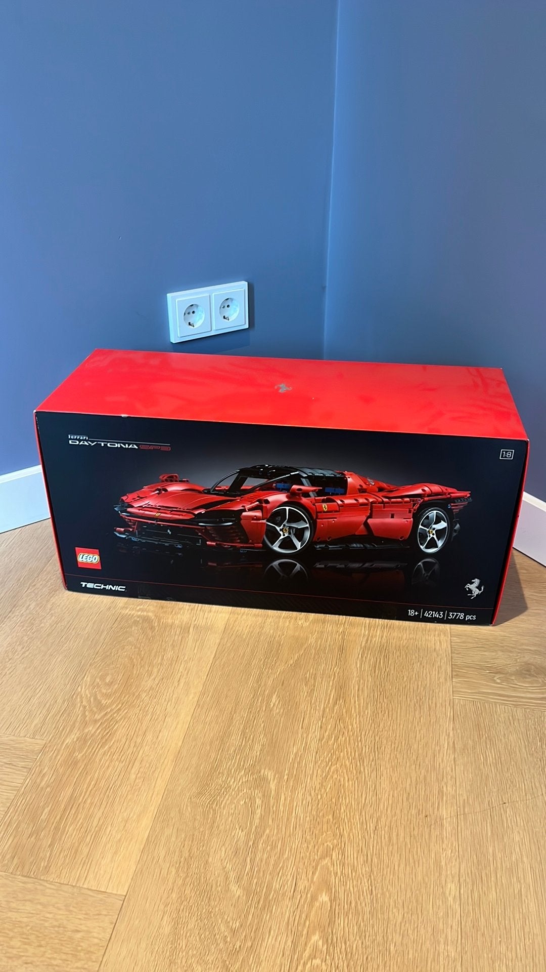 Nieuw - Lego technic 42143 Ferrari Daytona SP3, Ophalen of Verzenden, Zo goed als nieuw, Complete set, Lego