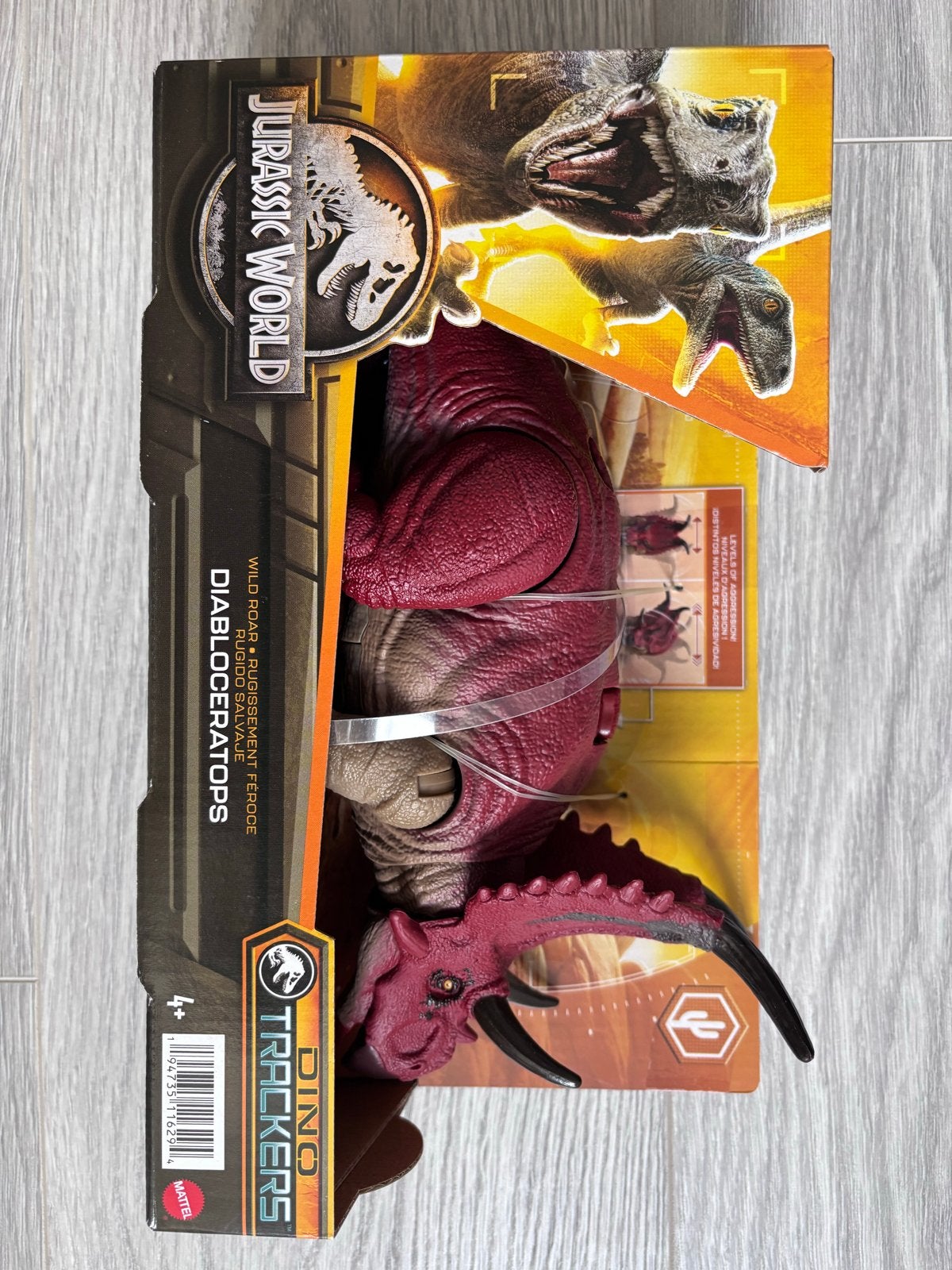 Jurassic World Dino Trackers Diabloceratops Speelfiguur, Kinderen en Baby's, Ophalen of Verzenden, Nieuw