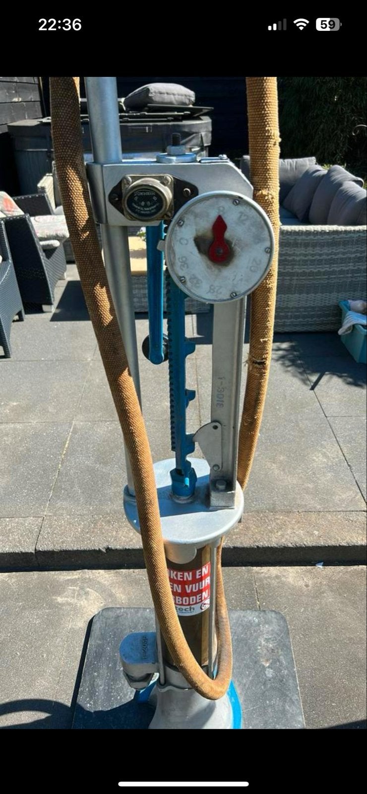 Vintage Tokheim Benzinepomp - Decoratief item, Verzamelen, Automaten | Overige, Ophalen, Gebruikt