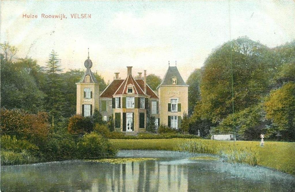 381-016-033 Velsen Huize Rooswijk, Verzenden, Voor 1920, Noord-Holland