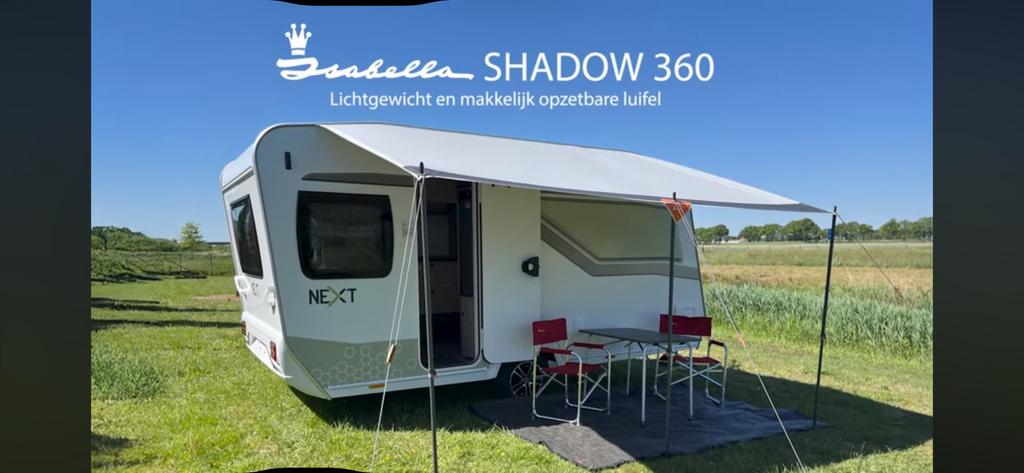 Isabella Shadow 360, slechts 1 week gebruikt, dus als NIEUW, Ophalen, Zo goed als nieuw
