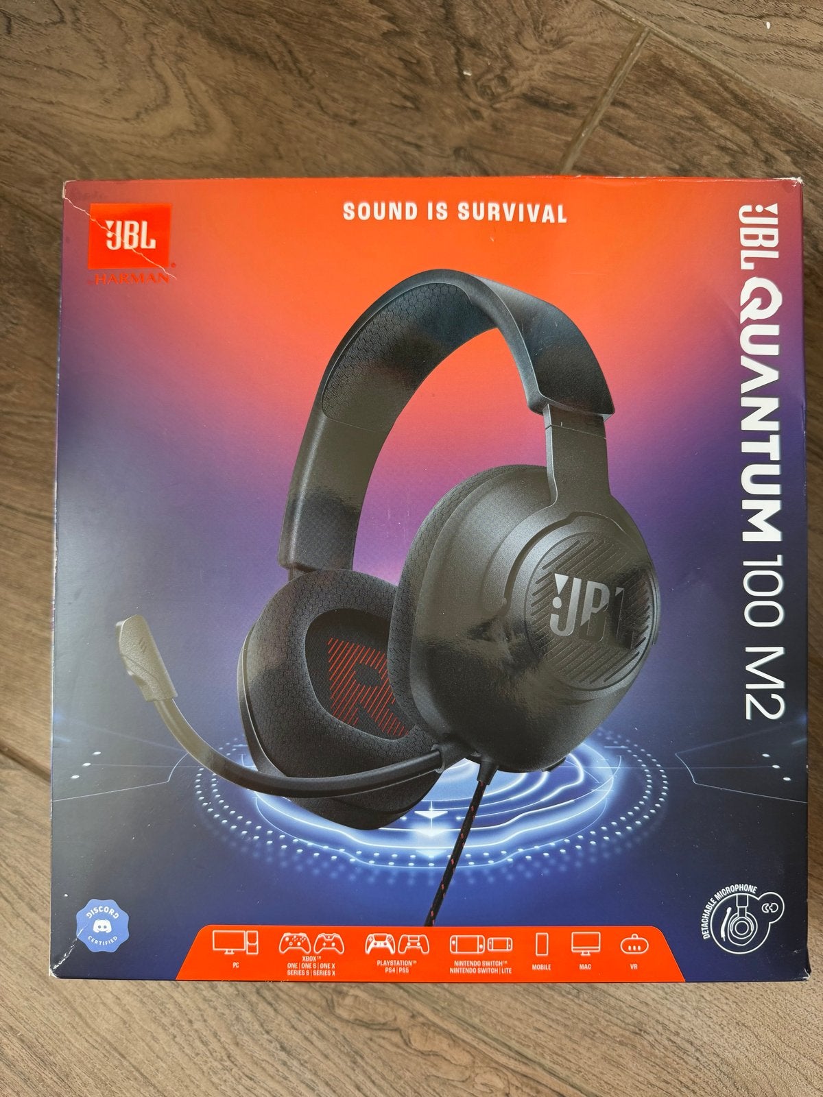 JBL Quantum 100 M2 Gaming Headset - Nieuw (Open Box), Gaming, JBL, Nieuw, Ophalen of Verzenden