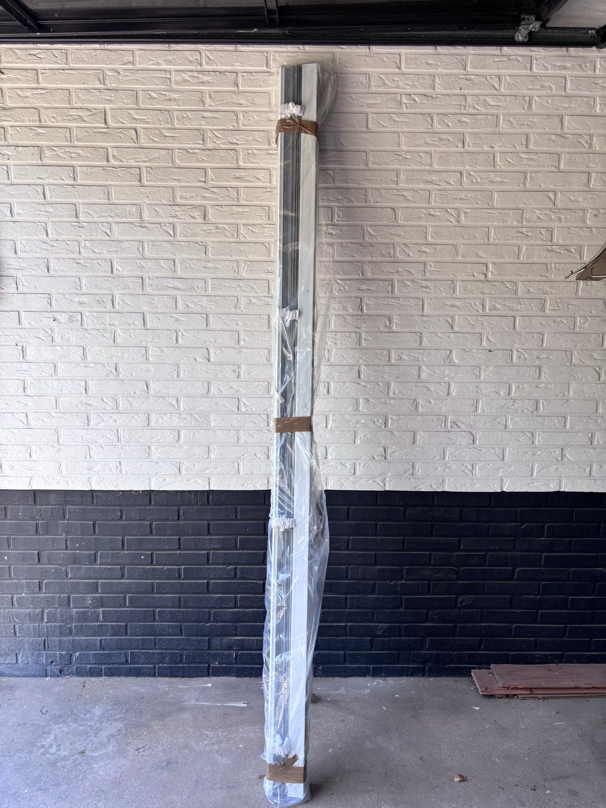 Mooie jaloezieën, wit, 240 cm breed, Ophalen, Gebruikt, Wit, Metaal
