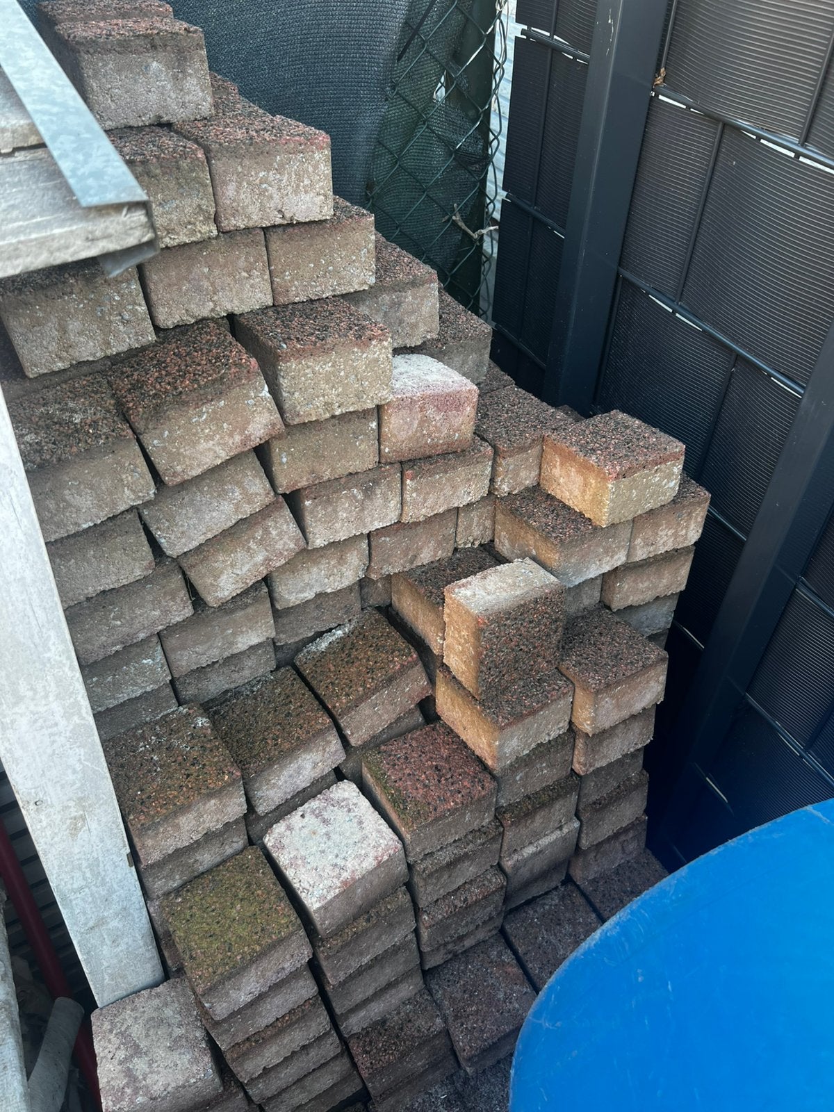 Gratis klinkers op te halen!, Ophalen, Gebruikt, Beton, Klinkers