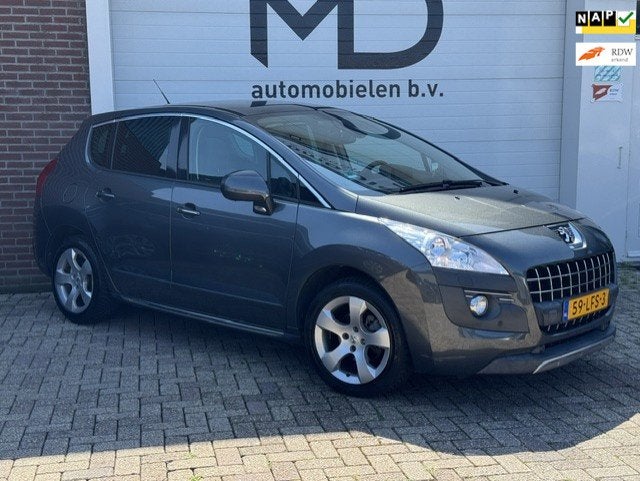 Peugeot 3008 1.6 VTi GT -Leder-Panoramadak-Trekhaak-Navi-PDC, Auto's, Peugeot, Voorwielaandrijving, Gebruikt, Zwart, 4 cilinders