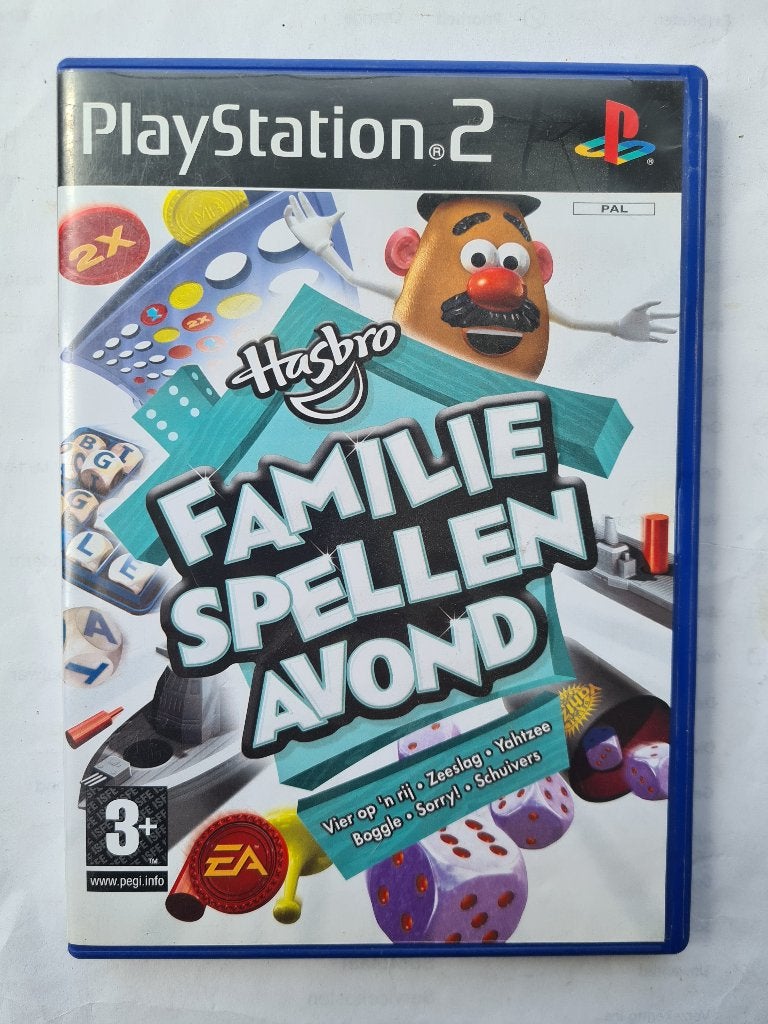 hasbro FAMILIE SPELLEN AVOND, Gebruikt, 1 speler, Racen en Vliegen, Ophalen of Verzenden
