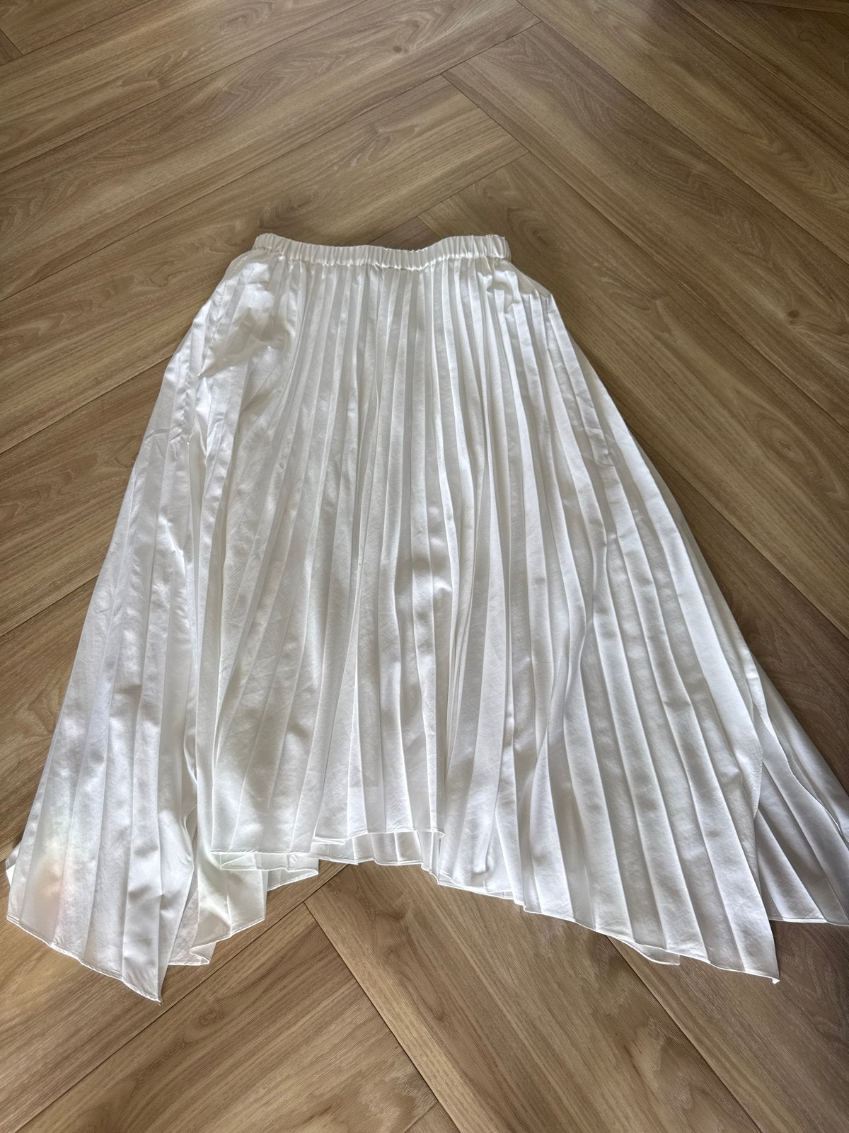 Antonelli Firenze witte geplooide rok maat 40, Wit, Maat 42/44 (L), Ophalen of Verzenden, Zo goed als nieuw