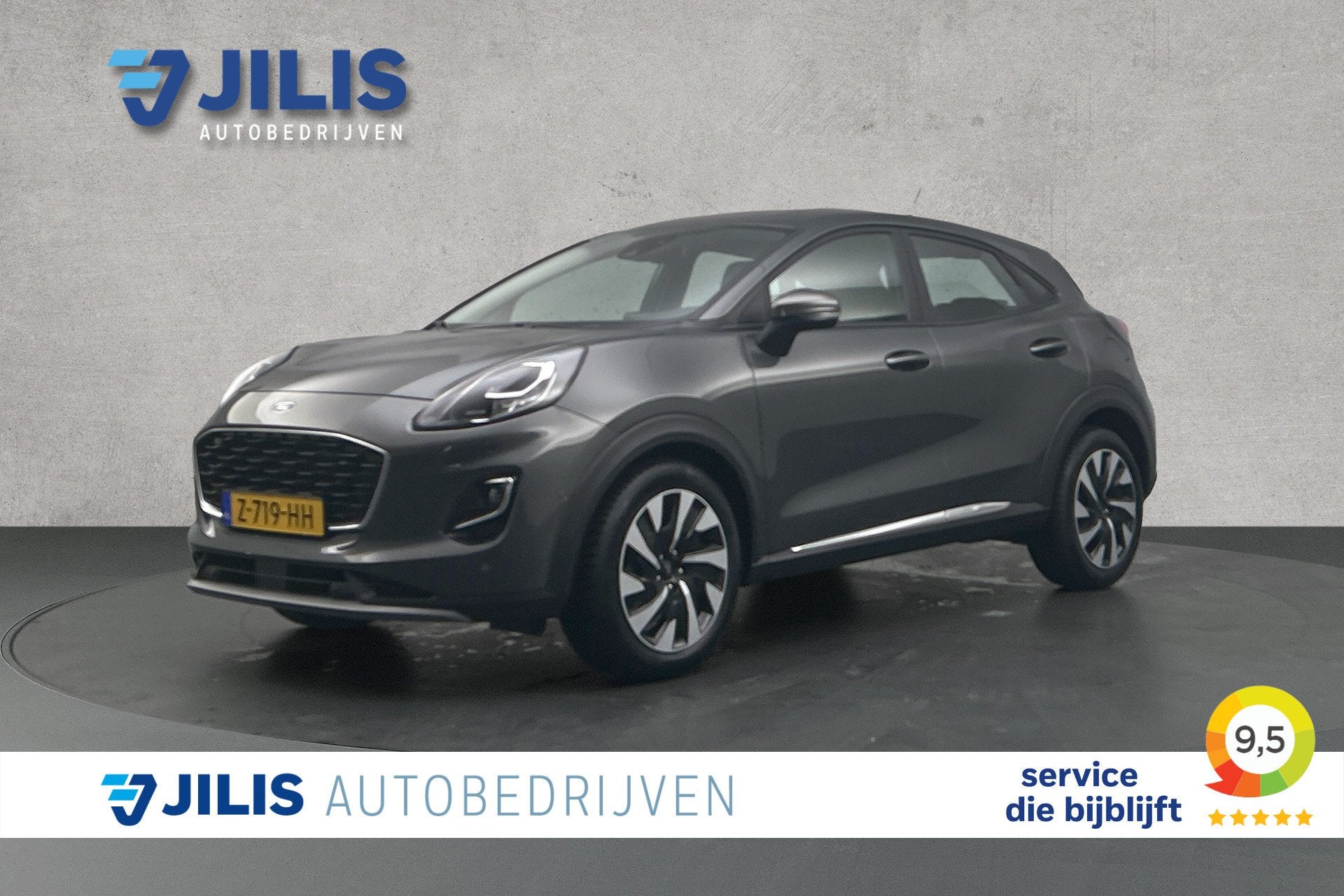 Ford Puma 1.0 EcoBoost Hybrid Titanium | Camera | LED koplam, Auto's, Voorwielaandrijving, Stof, Euro 6, Origineel Nederlands
