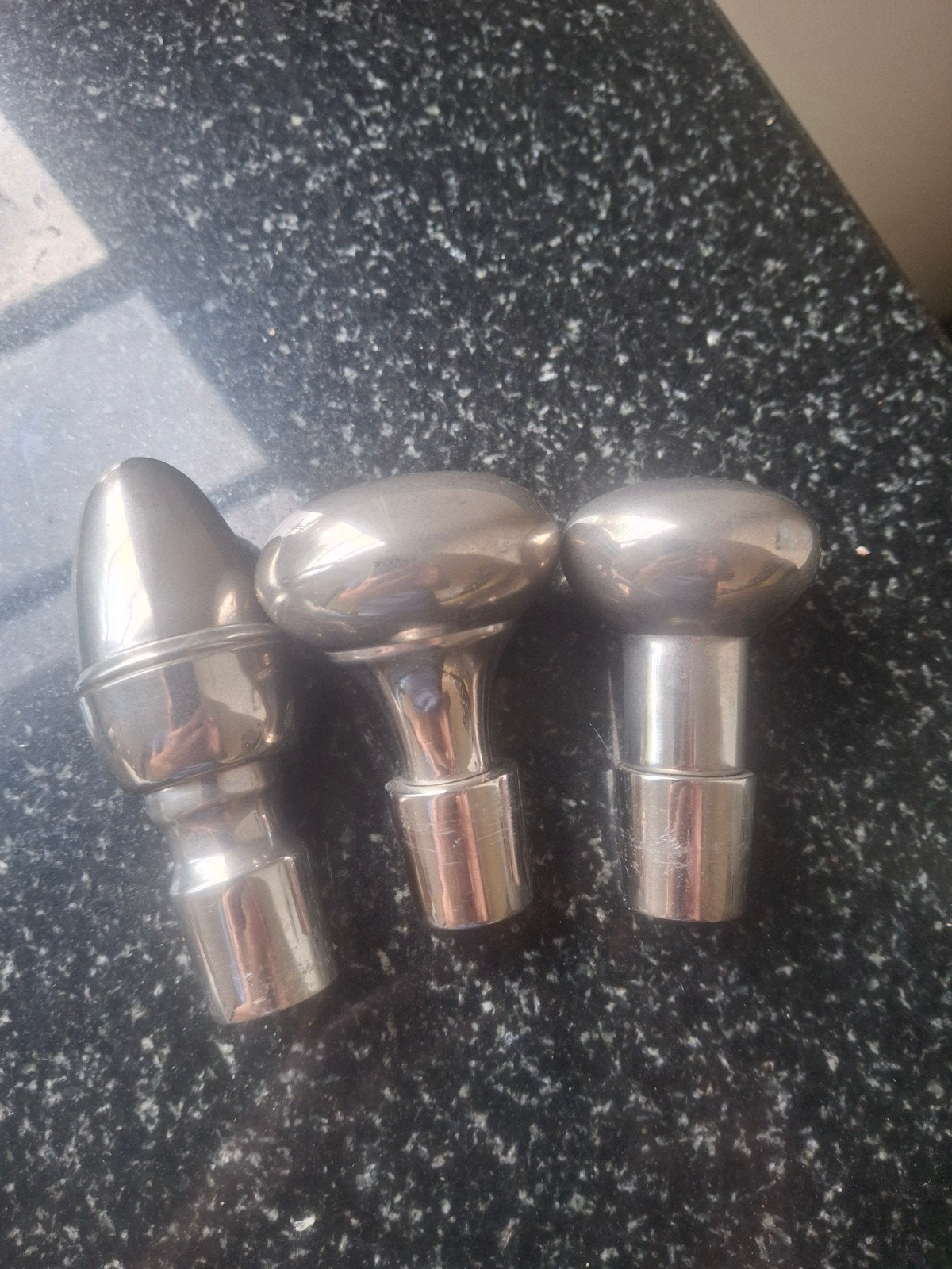 Metalen fles-karafstoppen, Ophalen of Verzenden