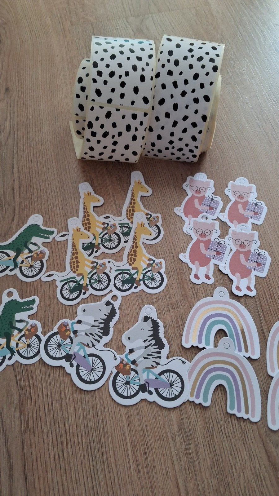 Leuke knutselset met dieren en regenbogen, Dieren, Nieuw, Meerkleurig, Ophalen of Verzenden