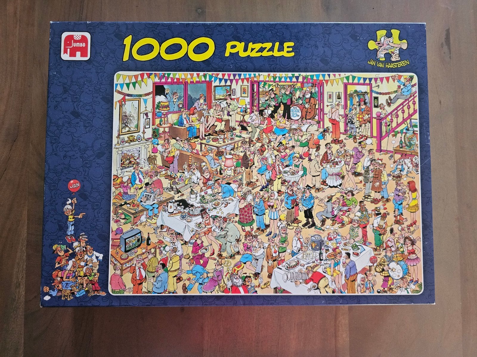 Puzzels, Jan van Haasteren, Hobby en Vrije tijd, Denksport en Puzzels, Ophalen, 500 t/m 1500 stukjes, Zo goed als nieuw