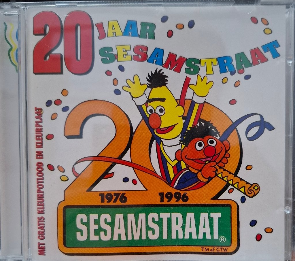 20 Jaar Sesamstraat 1976-1996 CD - Goede Staat, Cd's en Dvd's, Cd's | Kinderen en Jeugd, Gebruikt, 6 tot 9 jaar, Ophalen of Verzenden