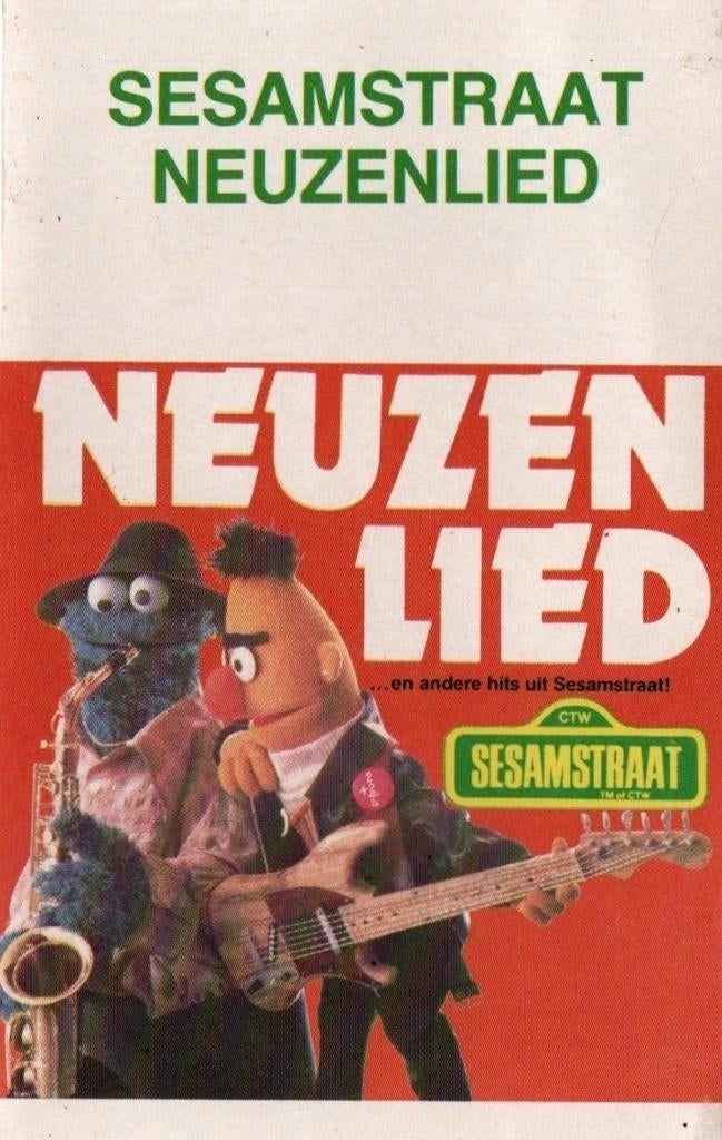 Cassettebandje Sesamstraat – Neuzenlied, Ophalen of Verzenden, Gebruikt, Kinderen en Jeugd, 1 bandje