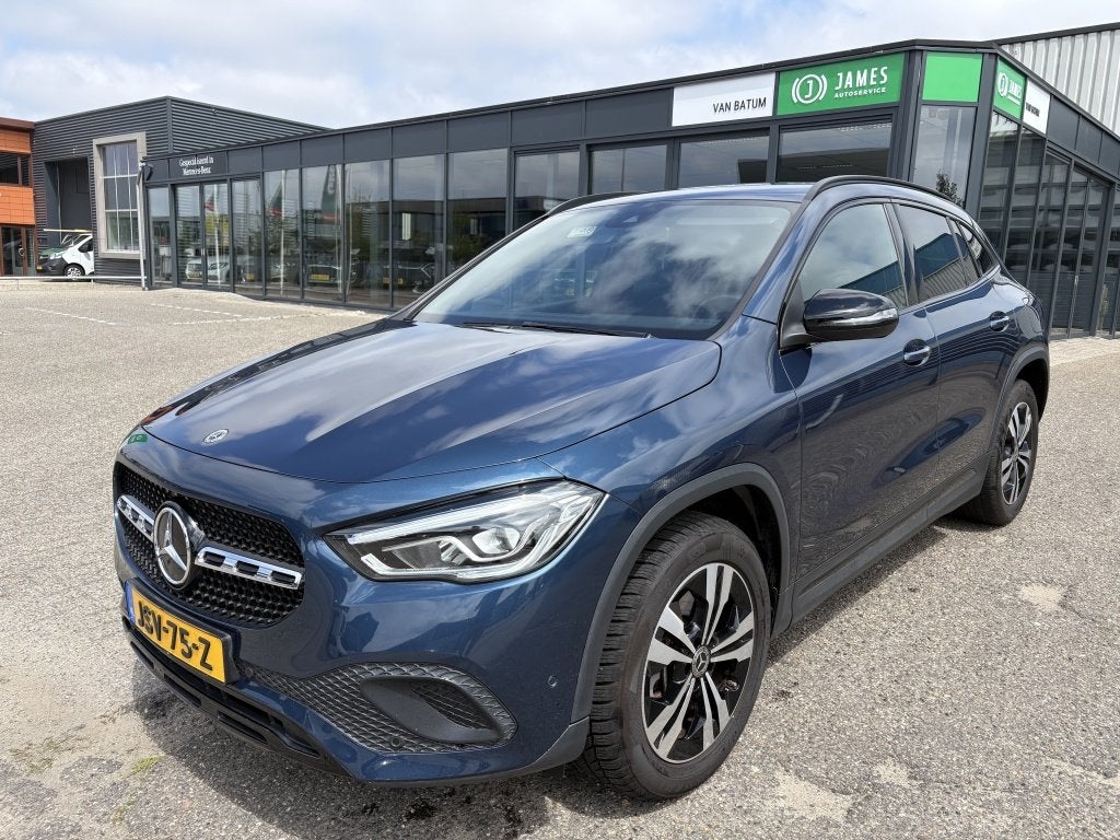 Mercedes-Benz GLA 250 e BnsSol Lux Ltd (bj 2022, automaat), Auto's, Mercedes-Benz, 12 maanden, 77 km/l, 4 cilinders, Blauw