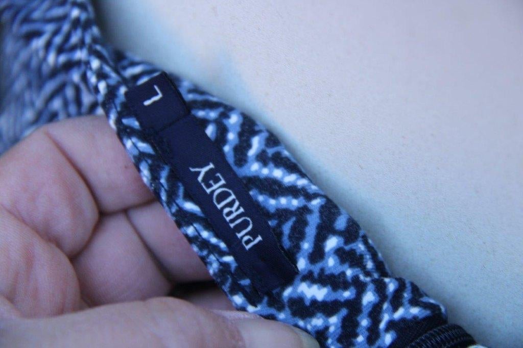 Rok blauw/ wit Purdey mt L Vaste prijs, Blauw, Maat 42/44 (L), Ophalen of Verzenden, Zo goed als nieuw
