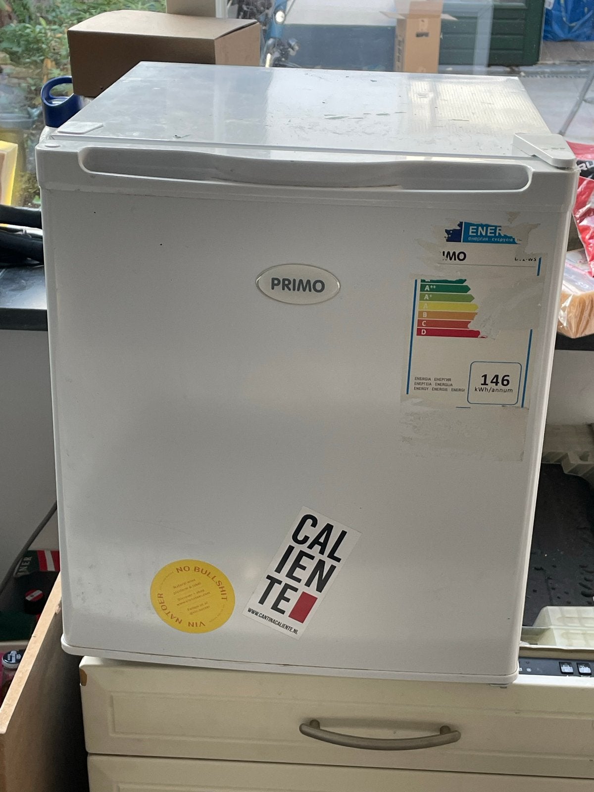 Compacte Primo vriezer, Witgoed en Apparatuur, Ophalen, Gebruikt, Minder dan 75 liter, Met vriesvak