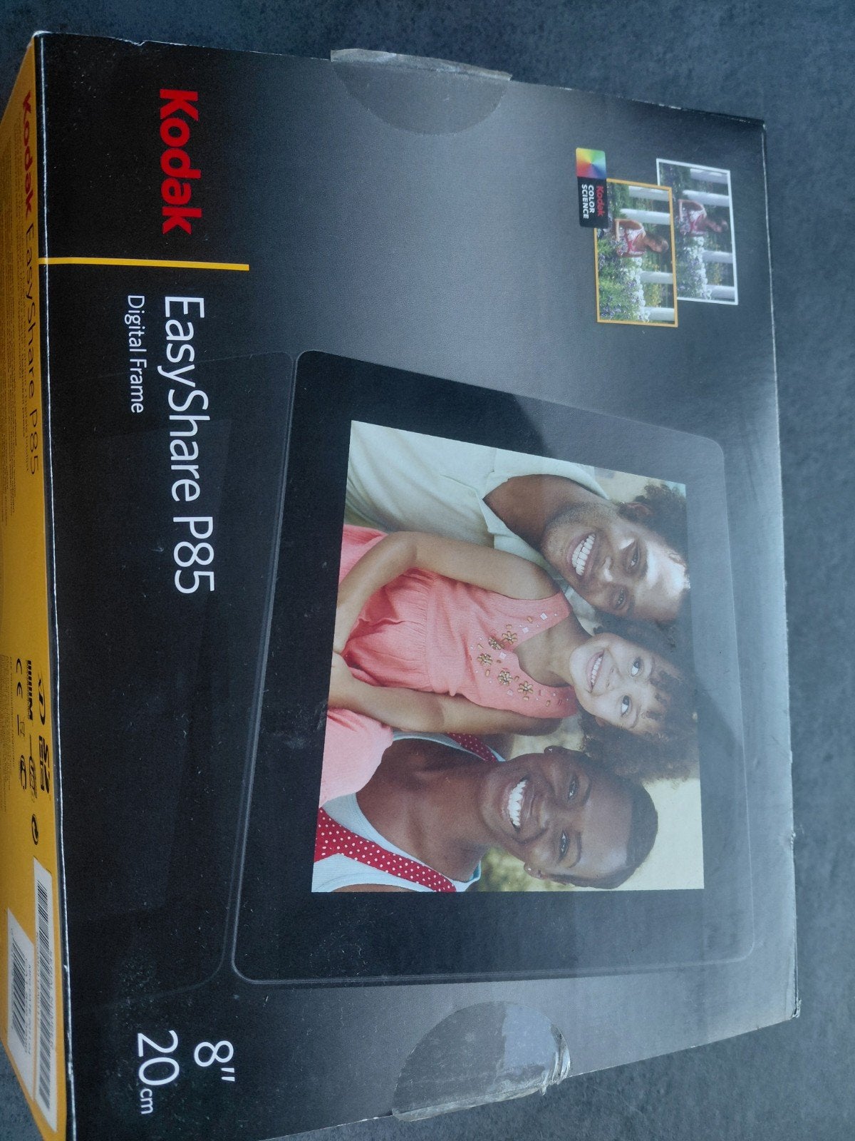 Kodak EasyShare P85 Digitaal Fotolijstje 8 inch, Kodak, Diavoorstelling, Ophalen of Verzenden, Zo goed als nieuw