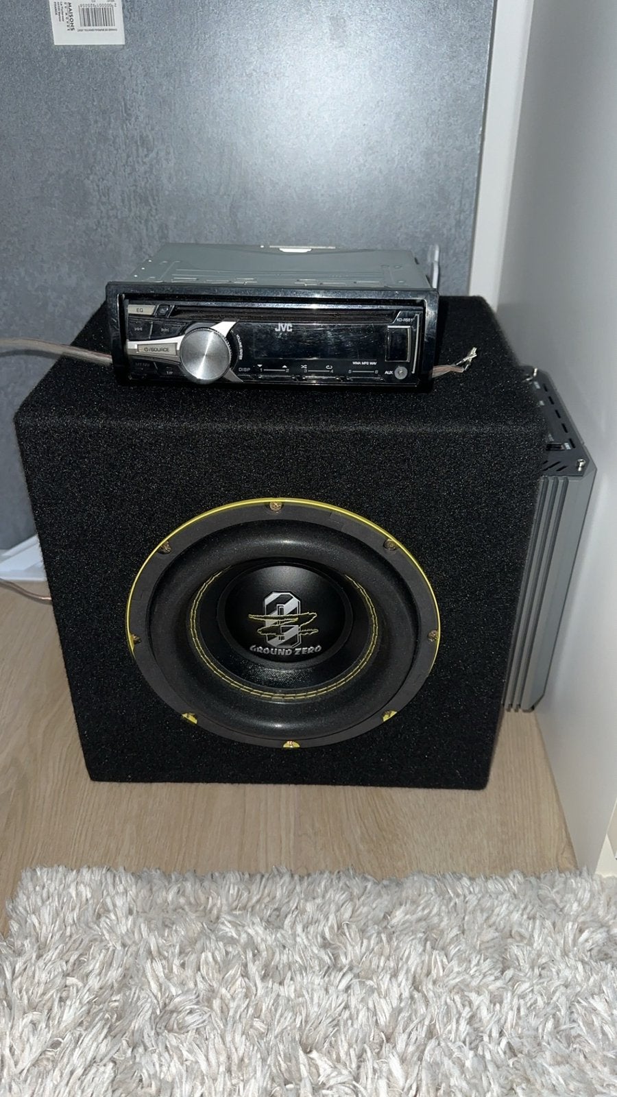 Complete Car Audio Set: Subwoofer, Versterker & Radio, Auto diversen, Autospeakers, Ophalen, Nieuw