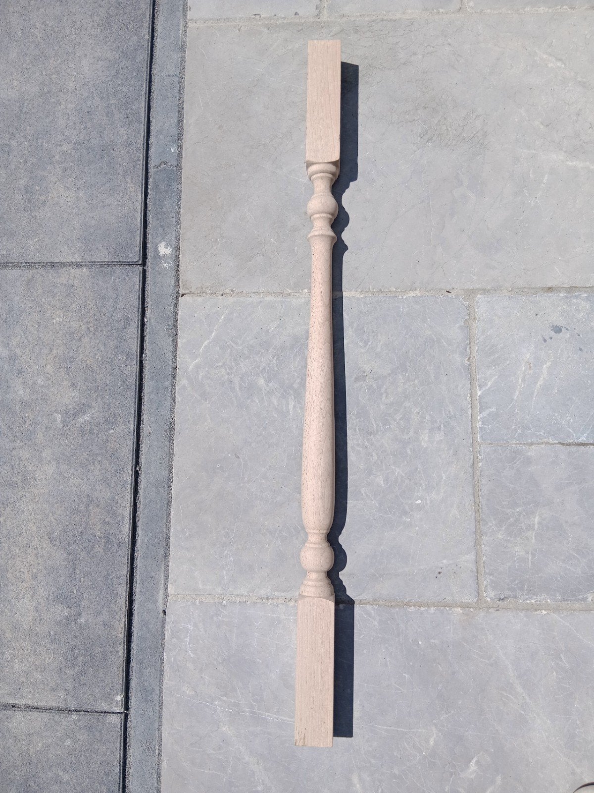 12 Eikenhouten Spijlen 45x45x900 mm, Ophalen of Verzenden