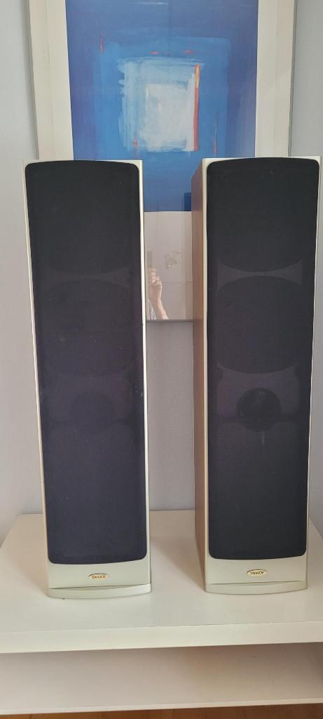 2 prachtige Tannoy  Saturn S8 speakers + 2 centerspeakers en