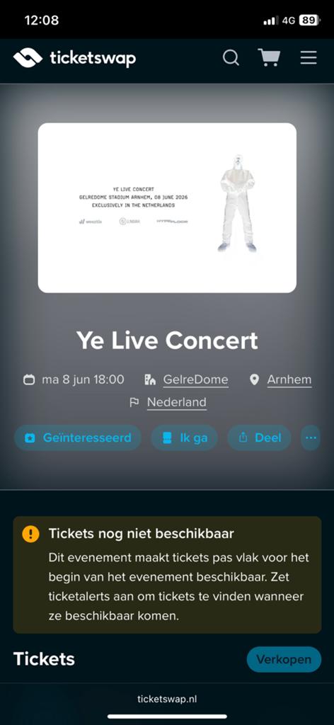 Staanplaatsen ye 8 juni, Twee personen