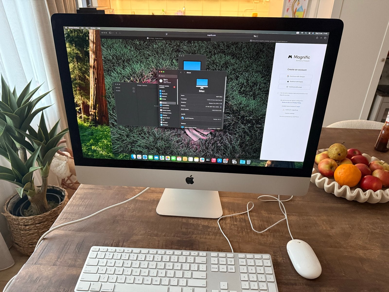 iMac 2019 27 inch 1TB HDD 32GB RAM, Computers en Software, Apple Desktops, Gebruikt, 32 GB, HDD, IMac