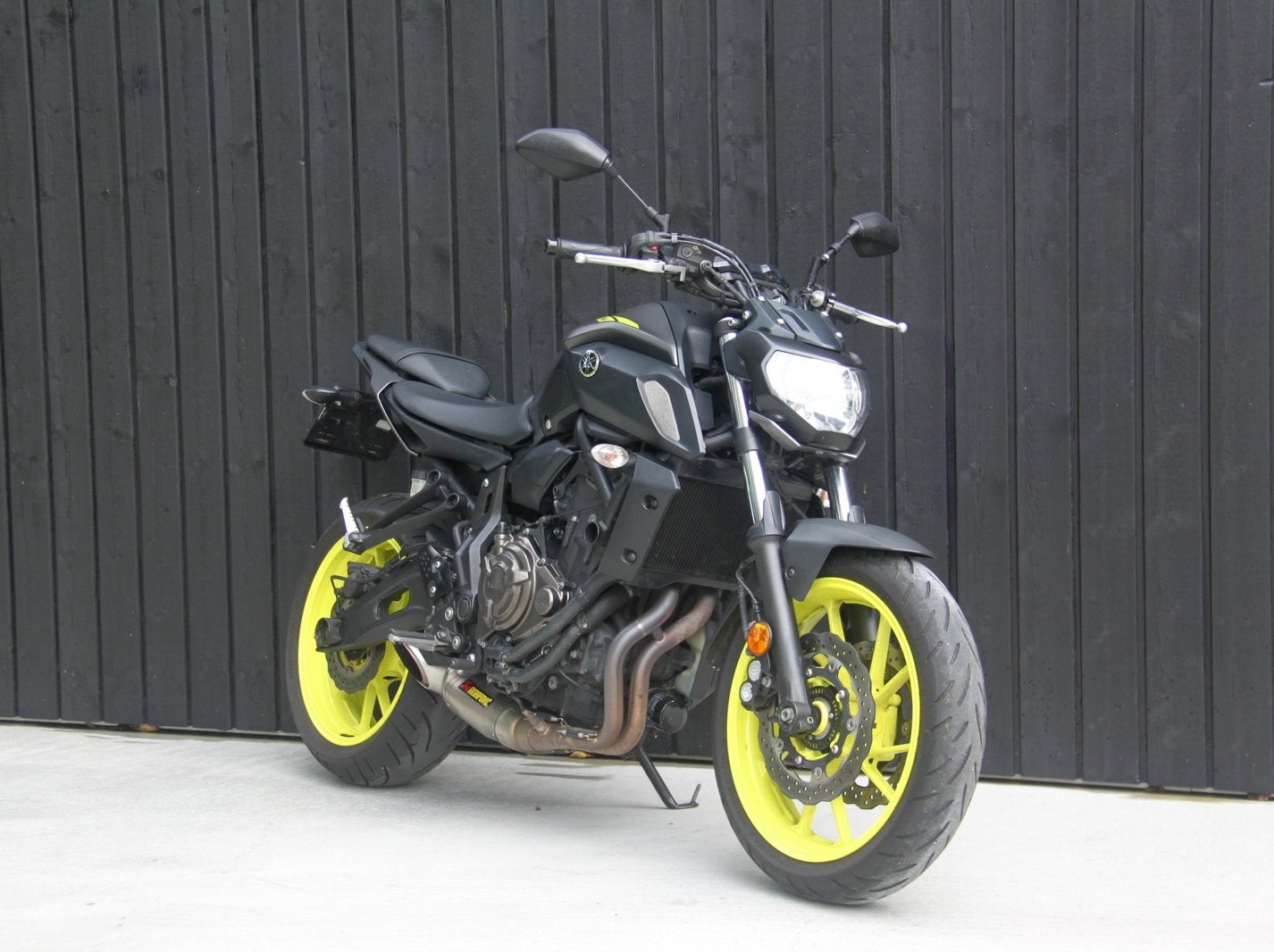 Yamaha MT-07 | Akrapovic uitlaat | 35Kw (A2), 2 cilinders, Occasion, Particulier, Minimaal motorrijbewijs A2