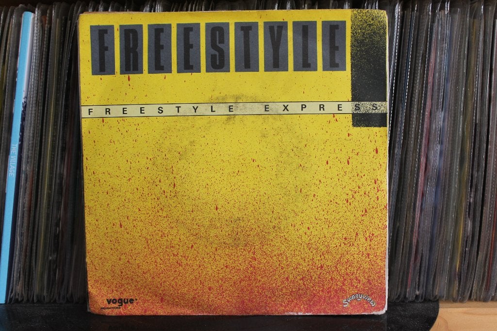 7" Single Freestyle Express - Freestyle + Instrumental, Gebruikt, 7 inch, Ophalen of Verzenden, Pop