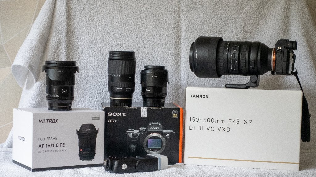 Sony complete camera set, Audio, Tv en Foto, Ophalen, Zo goed als nieuw, Sony, Accu