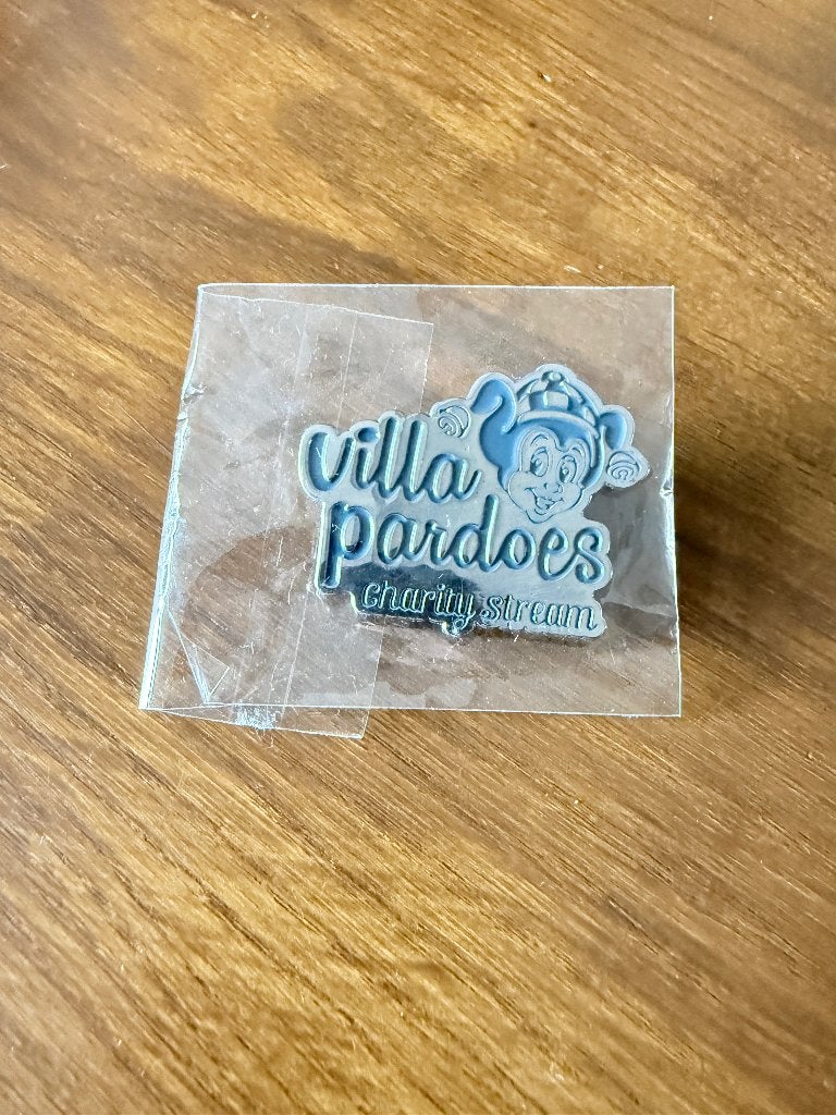 Efteling pin - Villa Pardoes Charity Stream 2021 (versie 2), Verzamelen, Ophalen of Verzenden, Nieuw, Button of Speldje