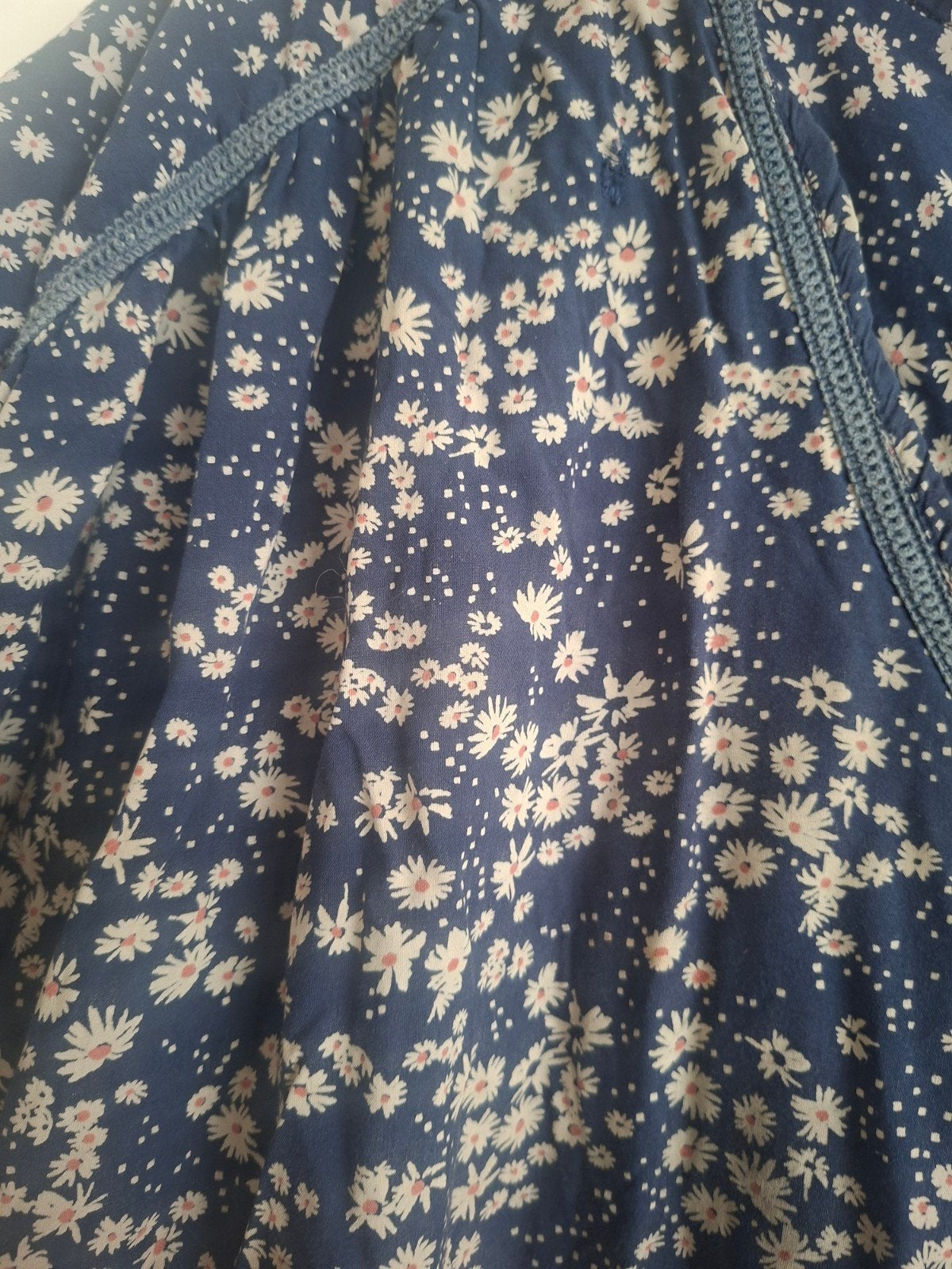 Protest jurk XXL met bloemenprint, Blauw, Maat 46/48 (XL) of groter, Ophalen of Verzenden, Protest