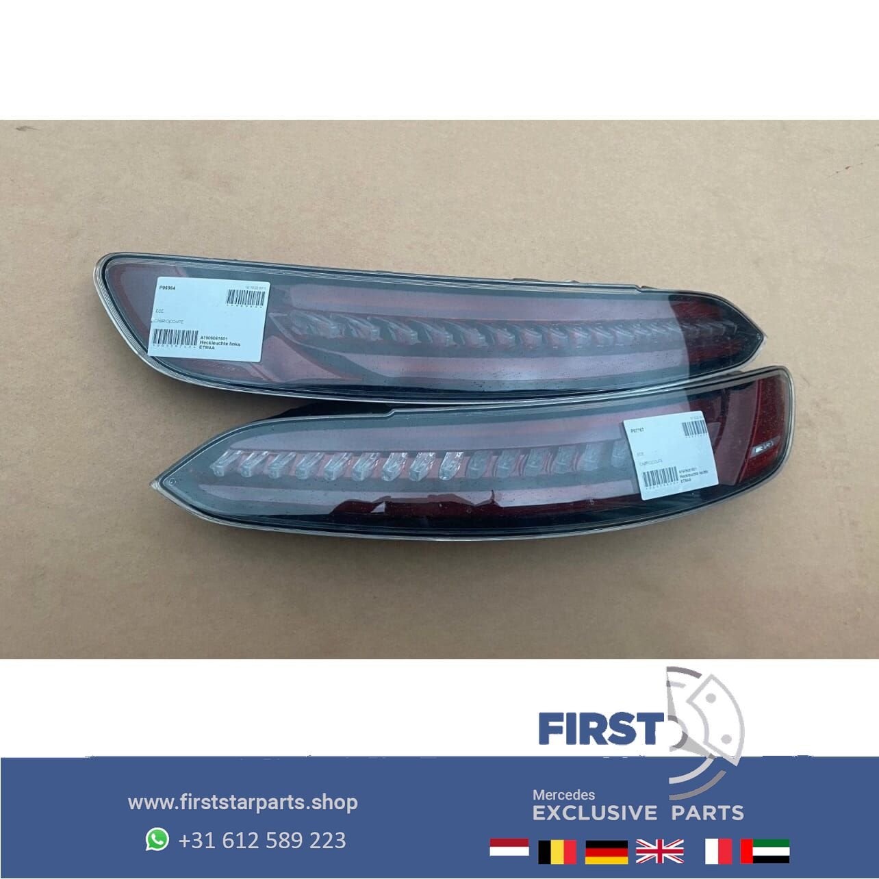 W190 C190 R190 GT GTR LED ACHTERLICHT LINKS of RECHTS Merced, Gebruikt, -, Ophalen of Verzenden, -