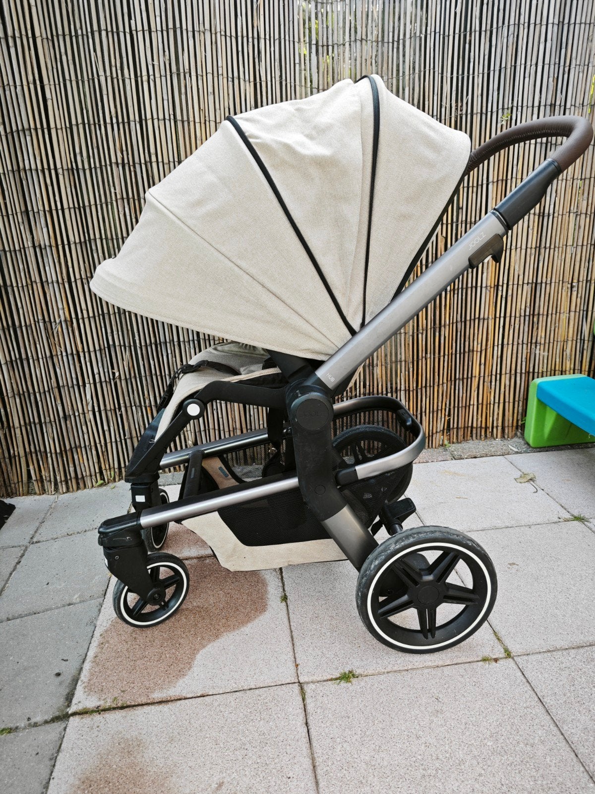 Joolz Hub+ kinderwagen met originele voetenzak, Gebruikt, Verstelbare duwstang, Combiwagen, Ophalen