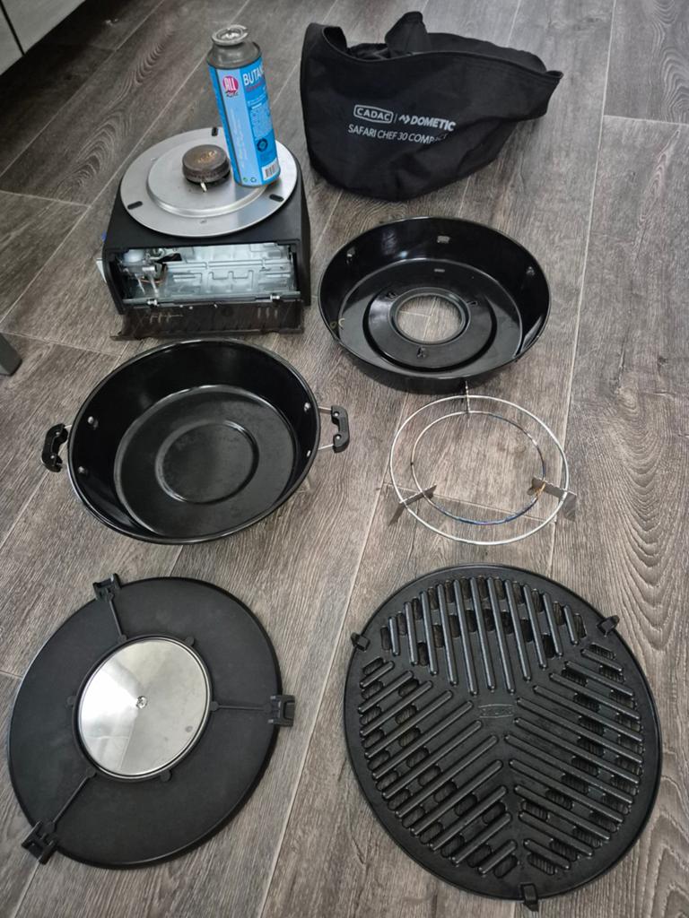 Cadac Dometic Safari Chef 30 Compact gasbarbecue, Ophalen of Verzenden