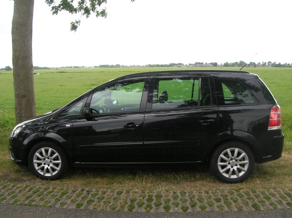 Opel Zafira B 1.8 2008 Zwart Airco, Navi,, Auto's, Opel, Particulier, Zafira, ABS, Airbags, Airconditioning, Boordcomputer, Centrale vergrendeling