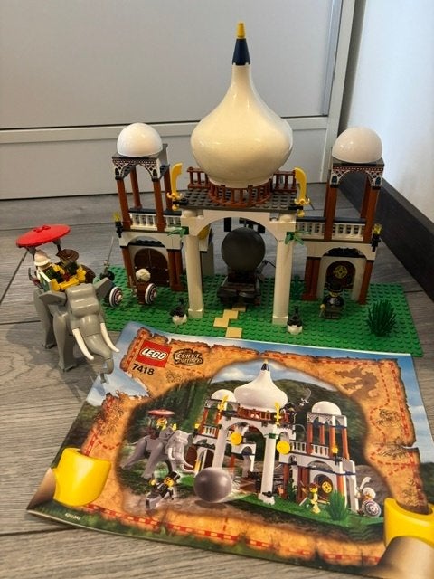 Lego 7418 Scorpion Palace, Gebruikt, Overige thema's, Lego, Compleet
