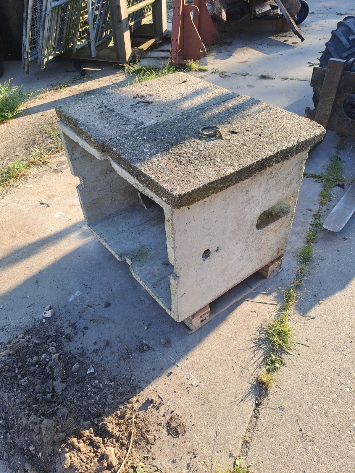Watermeterput beton, Ophalen, Gebruikt