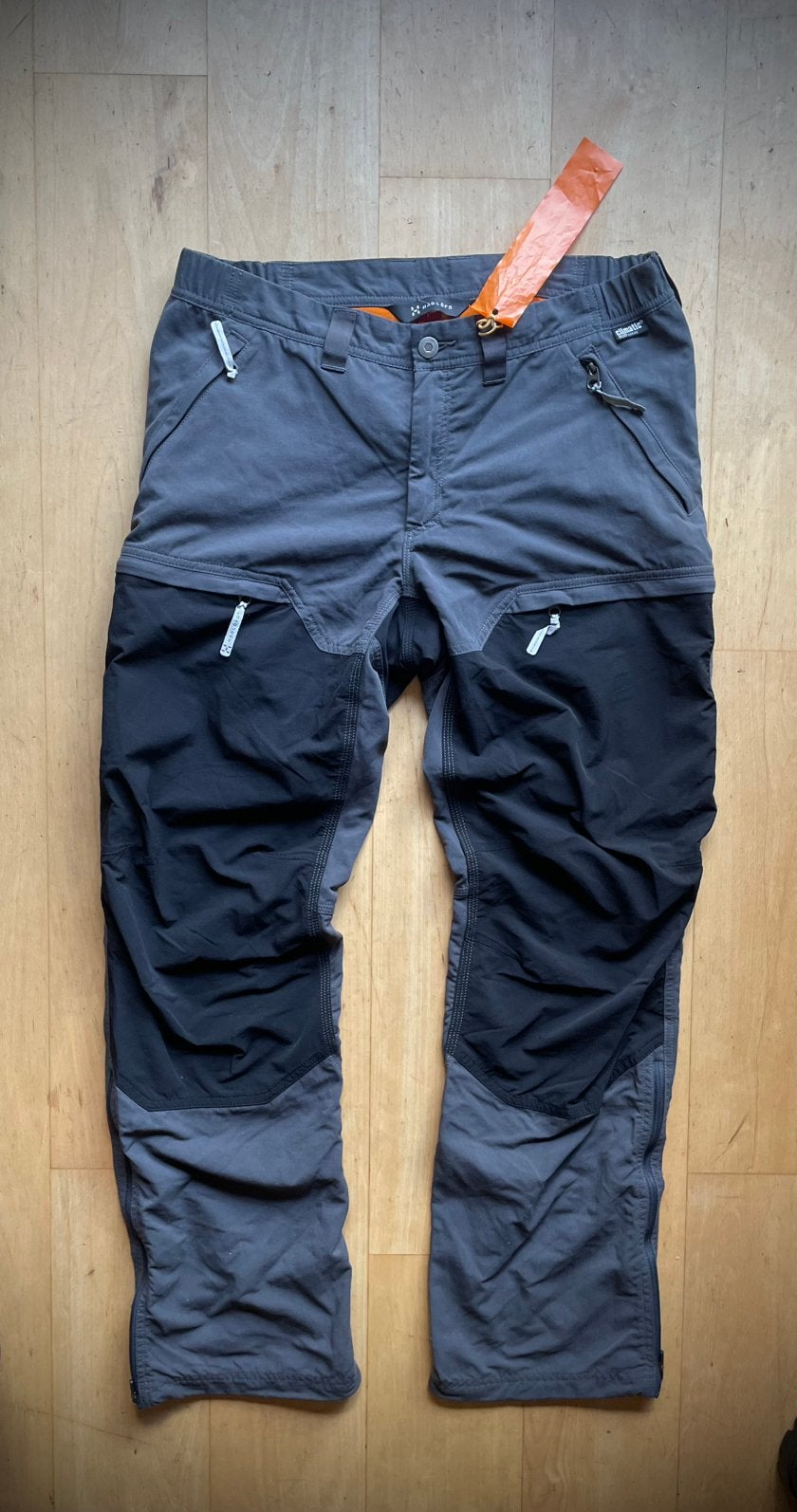 Haglöfs Climatic dames warme wandel trekking outdoor broek L, Ophalen of Verzenden, Maat 42/44 (L), Grijs, Lang