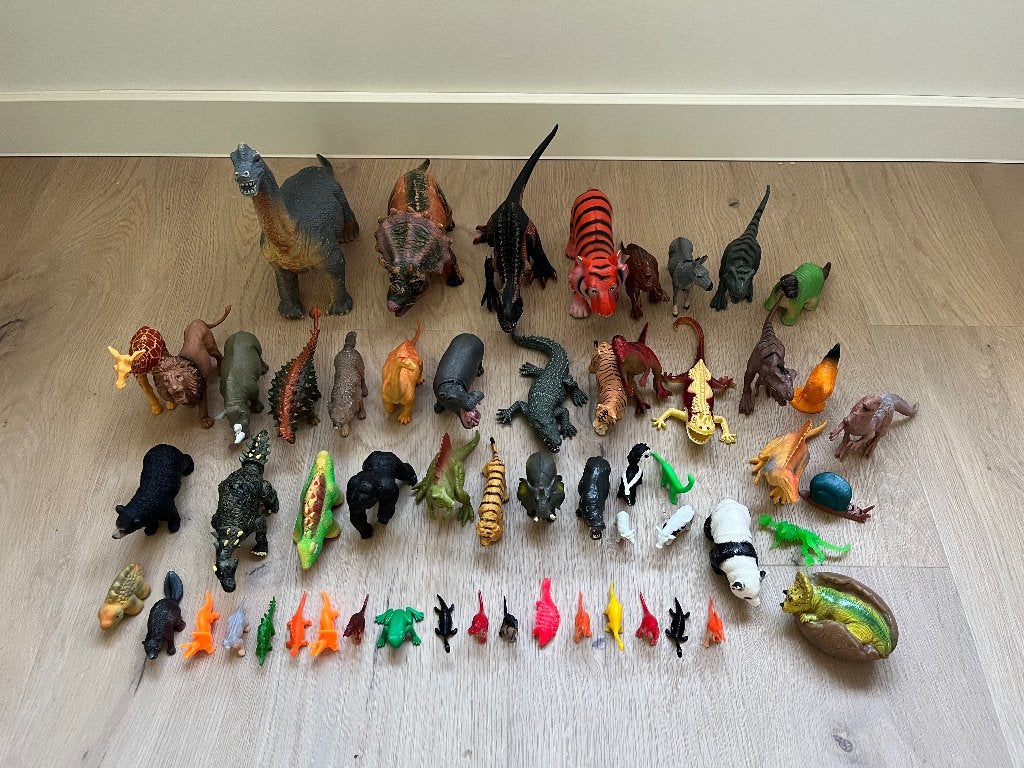 Dino’s ea speelgoed dieren, Ophalen, Gebruikt