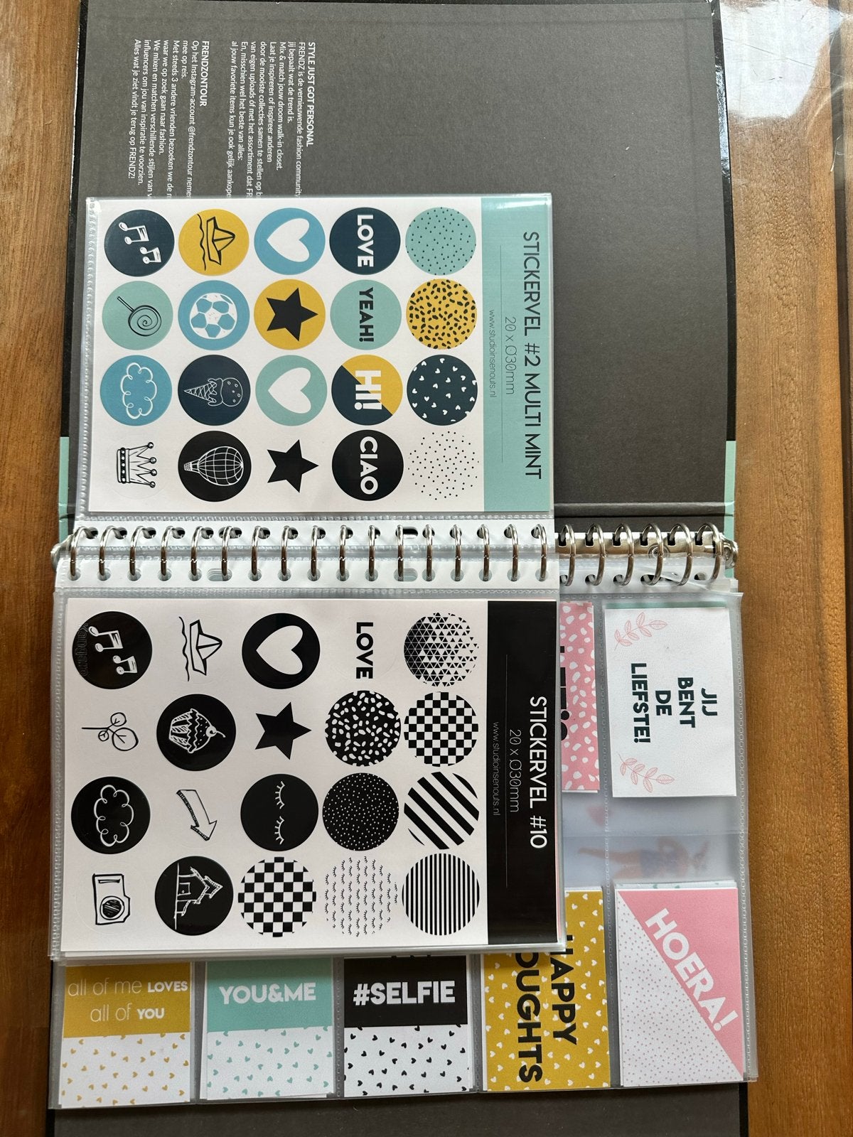 Stickerboek met diverse stickers en plaatjes, Ophalen of Verzenden, Zo goed als nieuw, Stickers en Plaatjes