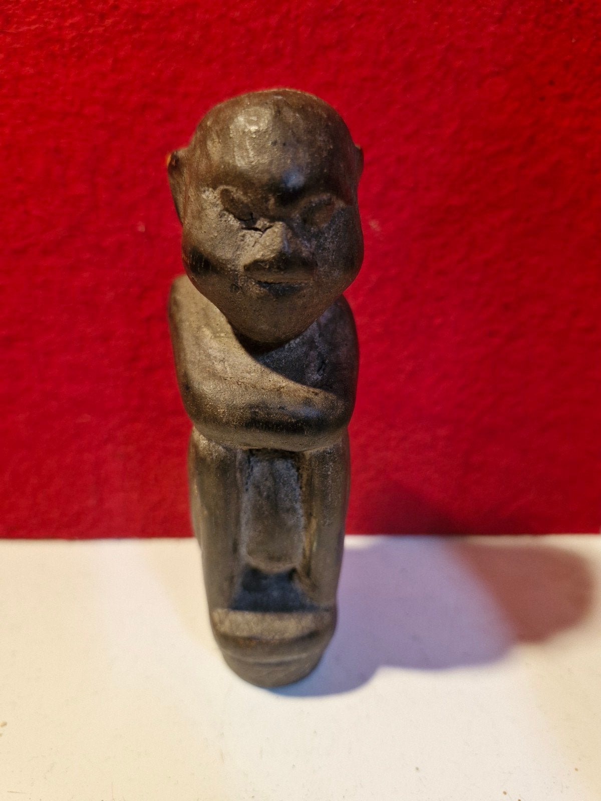 Iban Dayak TunTun amulet uit Borneo Indonesië vroeg 20e eeuw, Ophalen of Verzenden