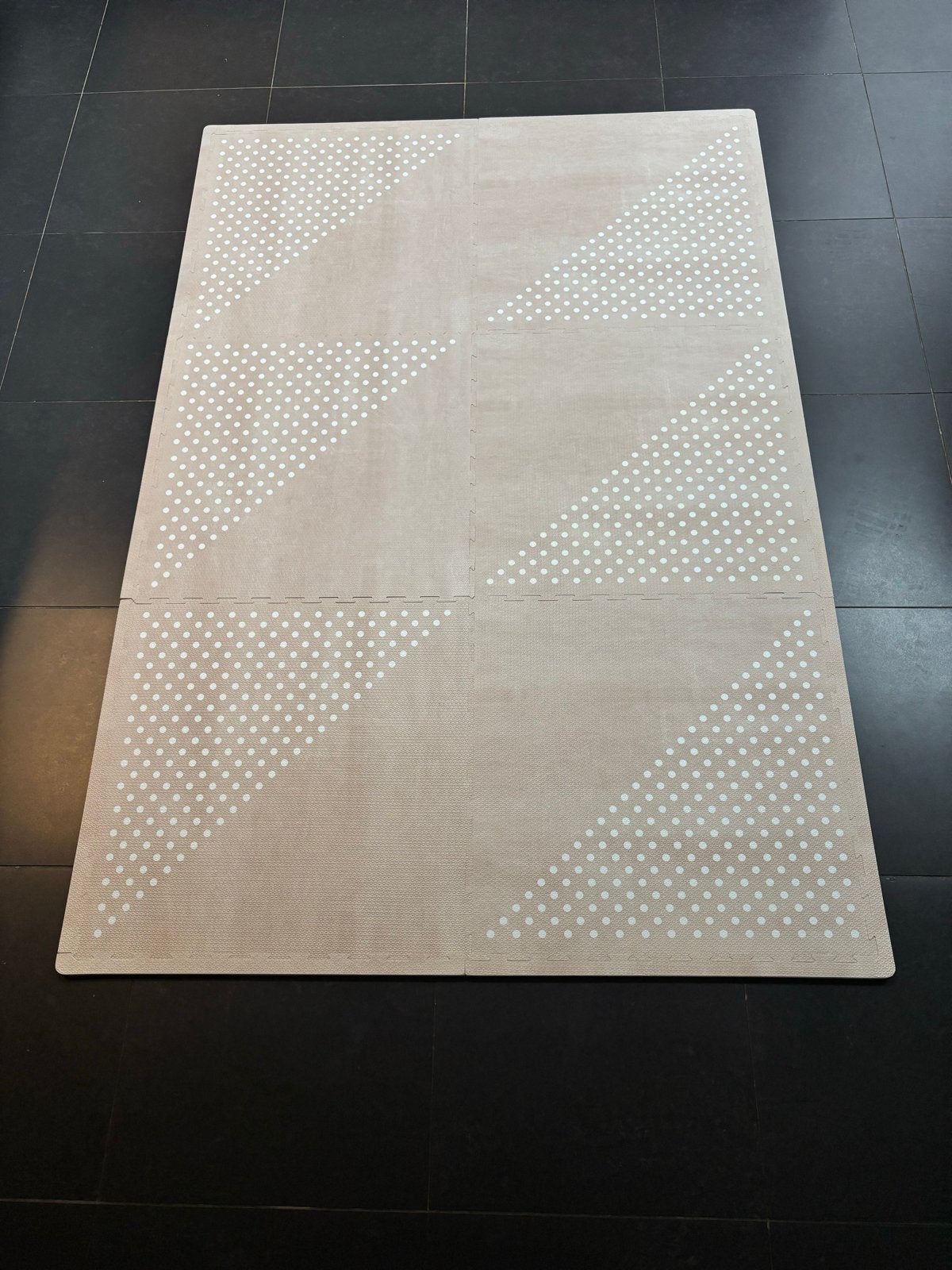 Als nieuw: Toddlekind Speelmat/Puzzle - Beige gestipt, Kinderen en Baby's, Speelgoed | Speelkleden, Nieuw, Ophalen of Verzenden